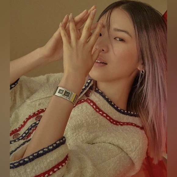 CHANEL 18B WOOL TWEED JACKET 36FR ECRU/ WHITE - Picture 2 of 16